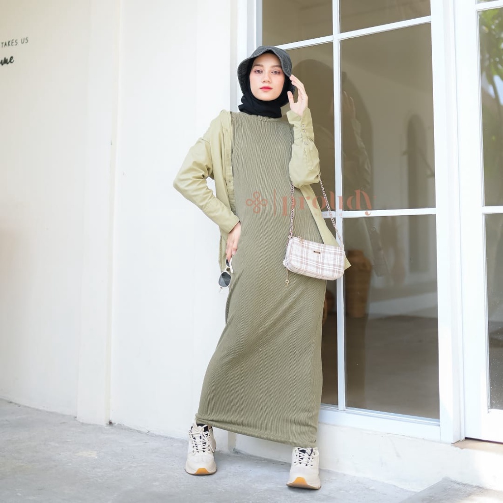 Riby Bodycon Inner Knit By Proudyhijab