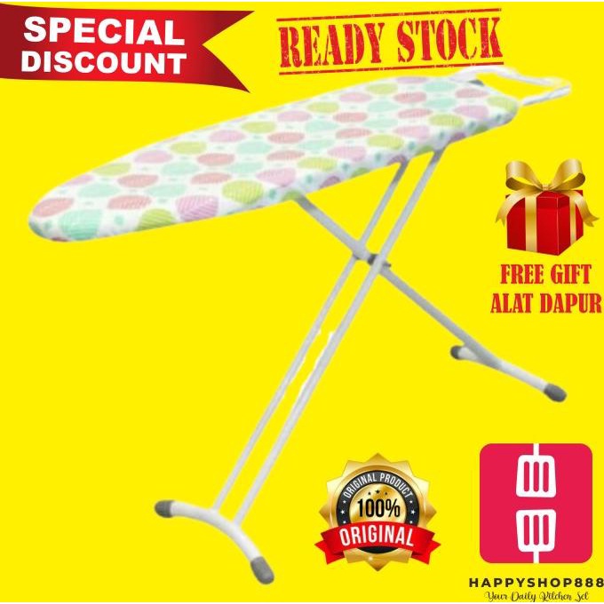 Meja Setrika Ace Hardware / Papan Strika Lipat / Ironing Board