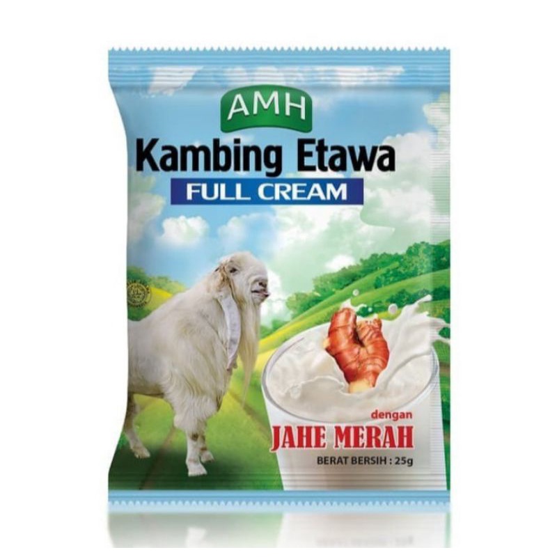 

susu kambing etawa bubuk AMH full cream plus jahe merah (shacet)