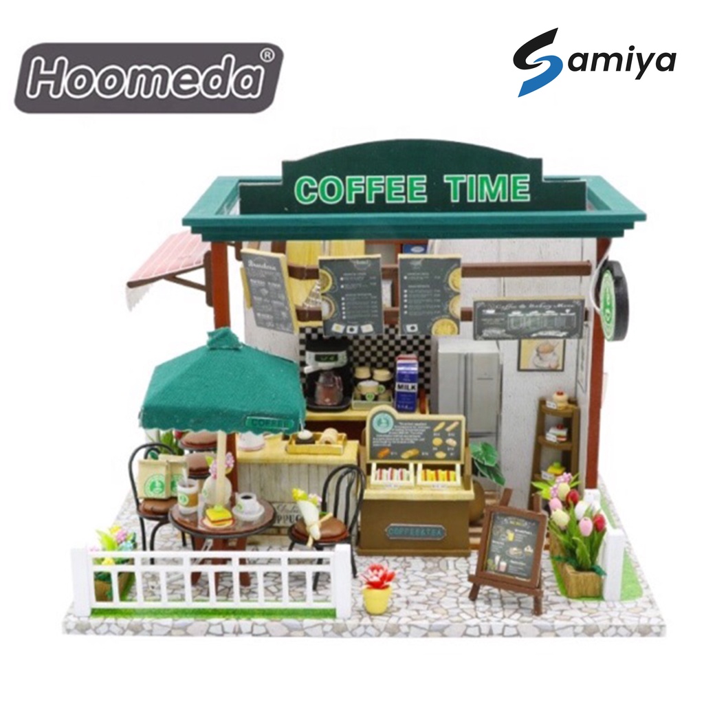 Doll house miniature / miniatur rumah / DIY house miniatur french coffee / coffee time