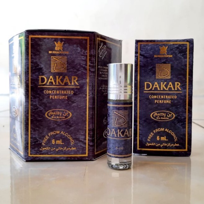 Minyak Wangi Dakar Parfum Kemasan 6ml Roll On Non Alkohol