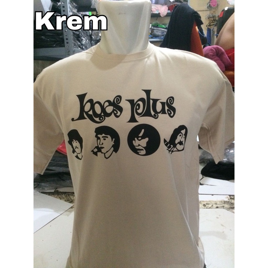 Kaos baju t shirt musik Indonesia koes plus