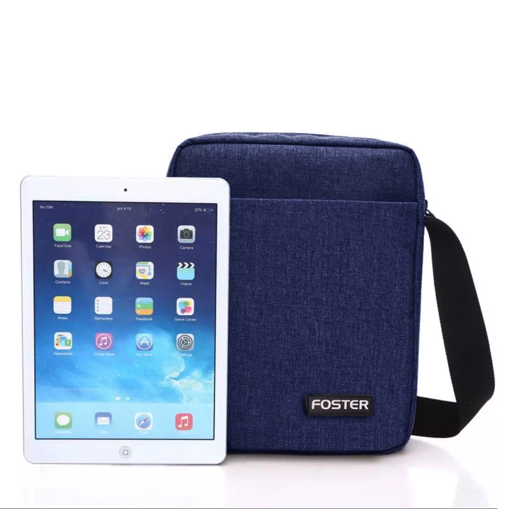 SHOPEE 6.6 SUPER SALE!! FOSTER New Tas Selempang Casual Pria Nf22 Dark Blue