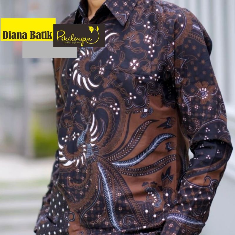 TERBARU Baju Batik Pria Lengan Panjang Gus Azmi Syubbanul Muslimin Hadroh Azzahir Santri muslim