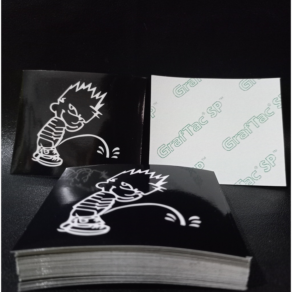 STIKER GRAFTAC - Syimson Urine - STIKER AESTHETIC LAPTOP, AKSESORIS HP, ANTI AIR, MOTIF,HELM