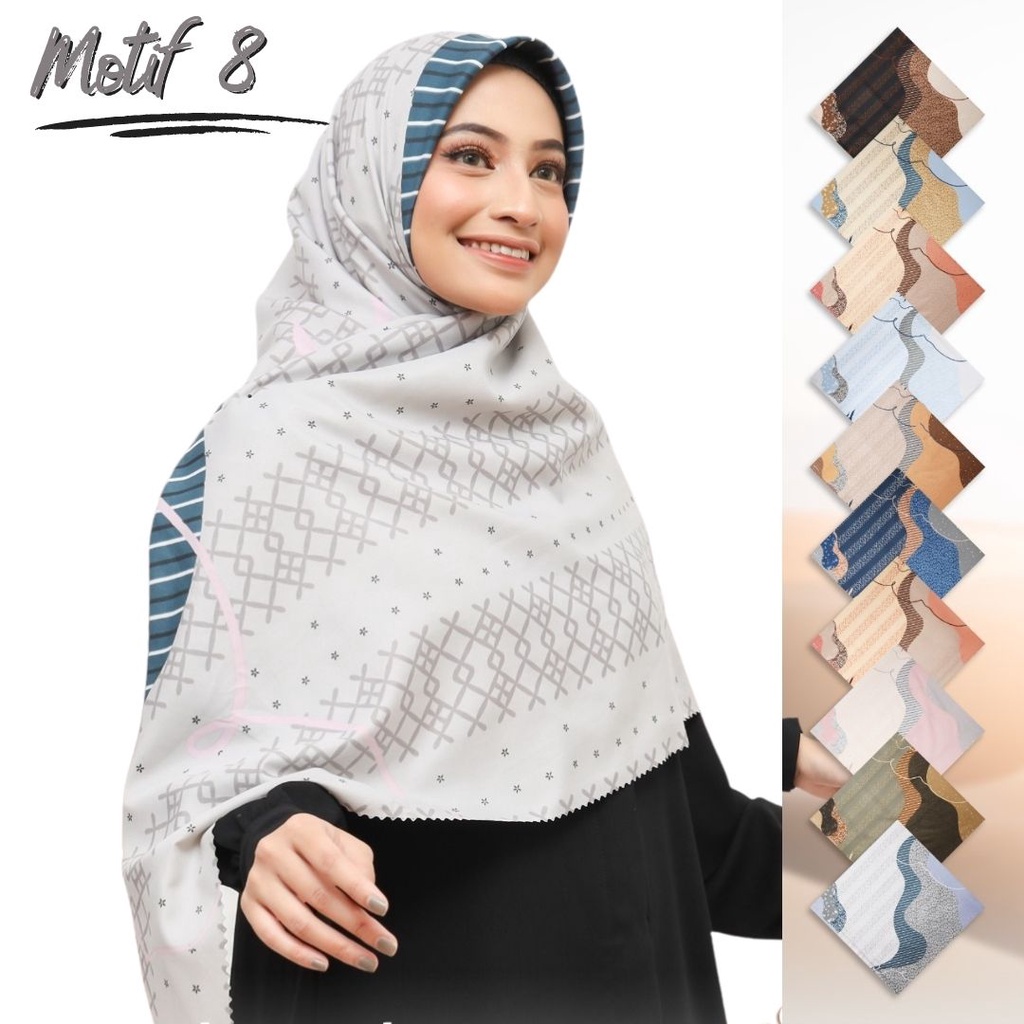 VOAL MIRACLE SYARI MOTIF LC BY UMAMA HIJAB SYARI SEGI EMPAT-7
