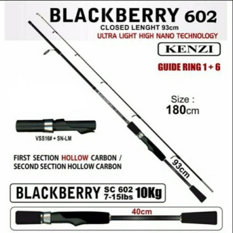 JORAN KENZI BLACKBERRY 180 CM 15 LBS