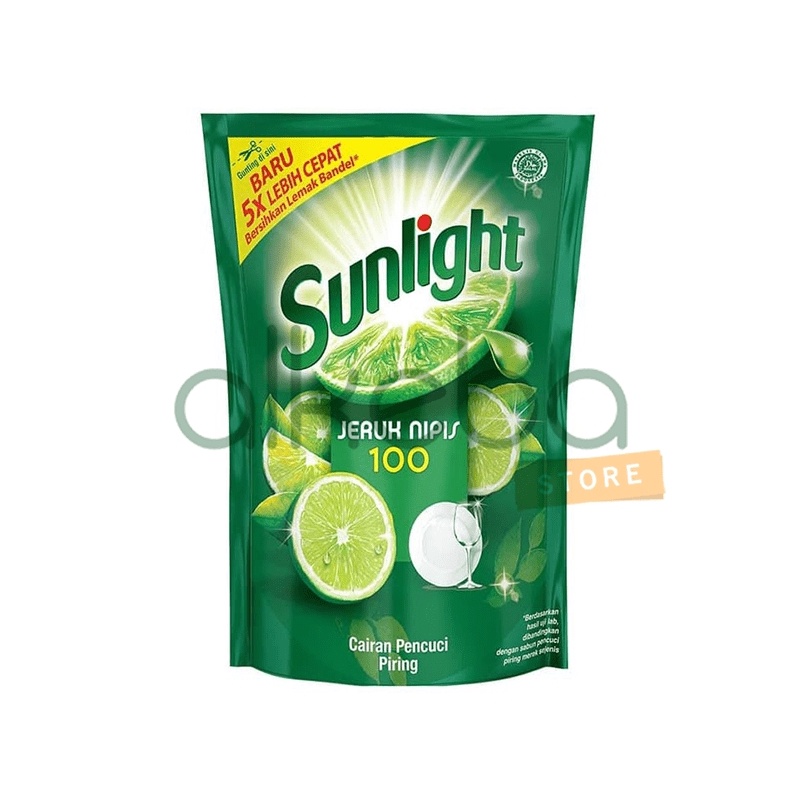 SUNLIGHT Refill 650 ml Jeruk nipis Sabun cuci piring