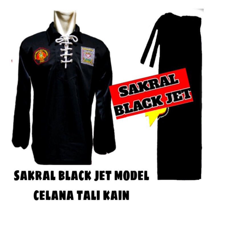 SAKRAL WARGA PSHT BLACK JET - SAKRAL WARGA BLACK JET PSHT - SAKRAL PSHT - SERAGAM WARGA PSHT BLACK J