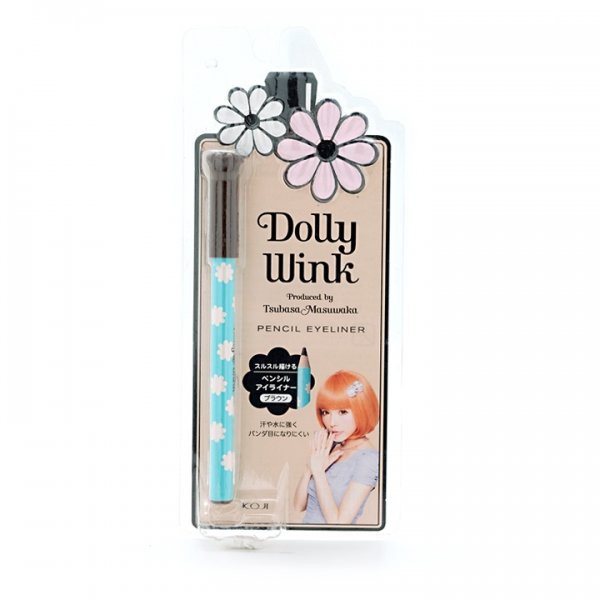 Koji Dolly Wink Pencil Eyeliner Brown (NEW)