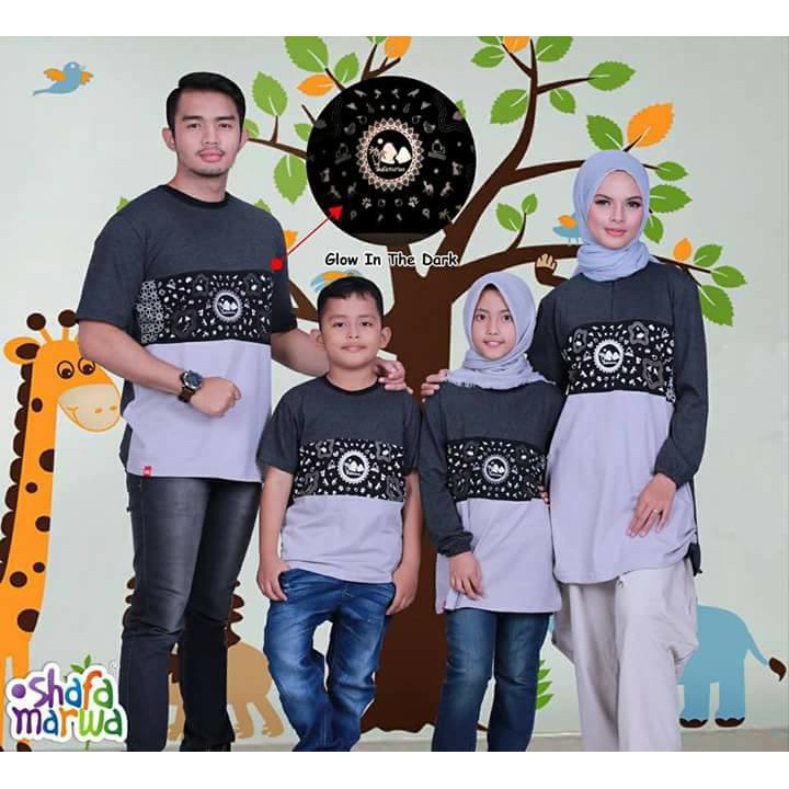 Sarimbit Kaos Keluarga by Shafa Marwa Model 30