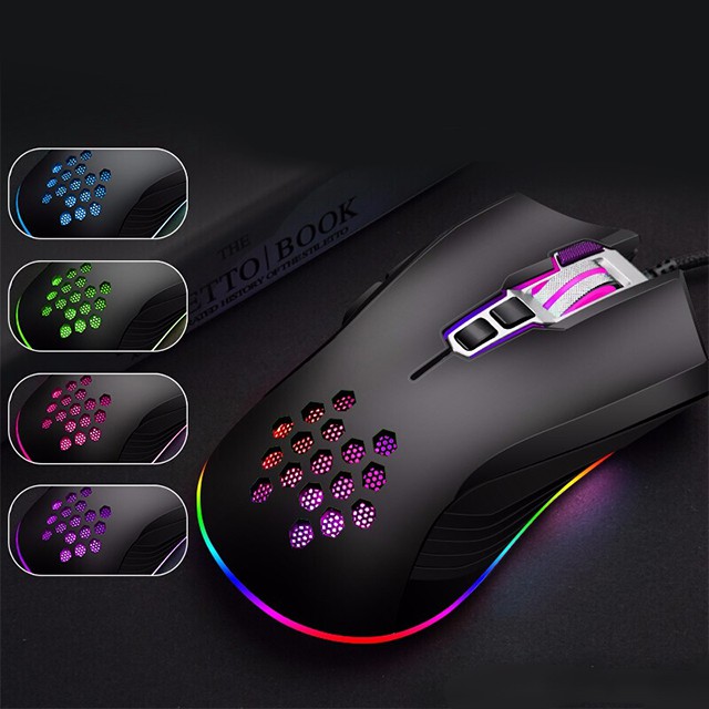 Bepop Mouse Gaming 4000dpi RGB LED USB 1,8 Meter B862