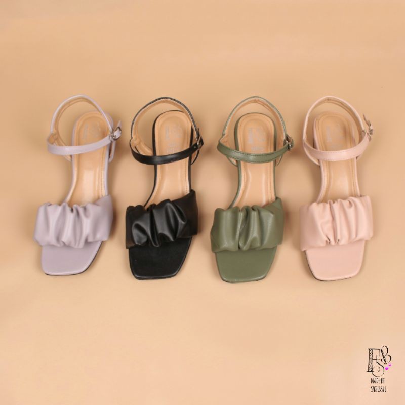 Fsb - MESA Sendal Heels Pendek Tali