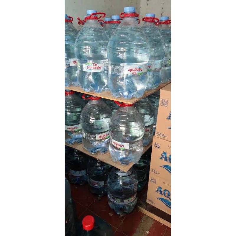 Le Minerale Galon Bekasi khusus gosend dan grab retail 15rb grosir nego