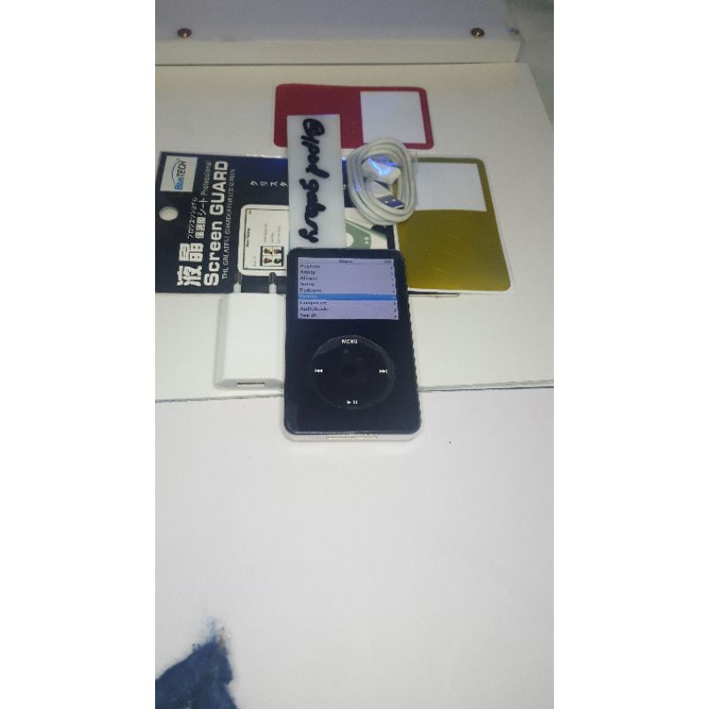 ipod classic 5.5 th gen 80 gb mulus masih plastikan