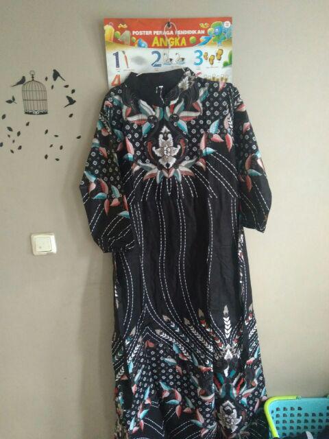 Termurah Bisa Pisah-batik Couple Keluarga/ Batik Couple Keluarga Bakung Full Prada/ Batik Couple