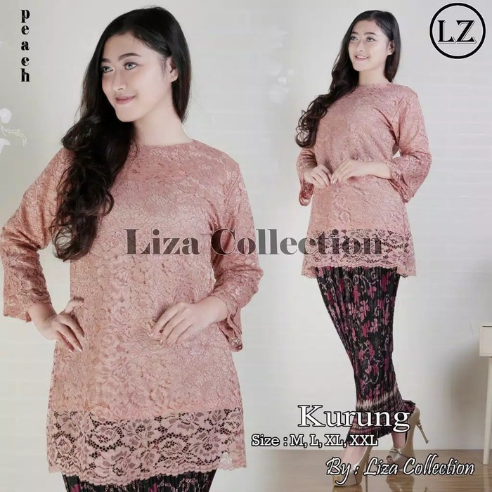 set kebaya tunik liza berkualitas