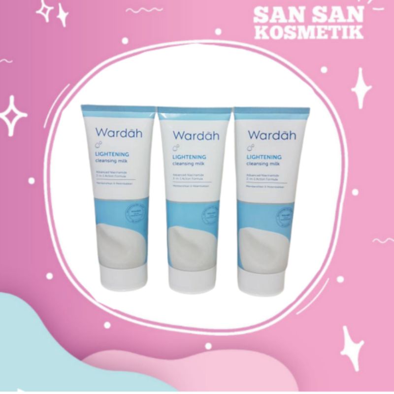 WARDAH LIGHTENING CLEANSING MILK 100ML (8813)