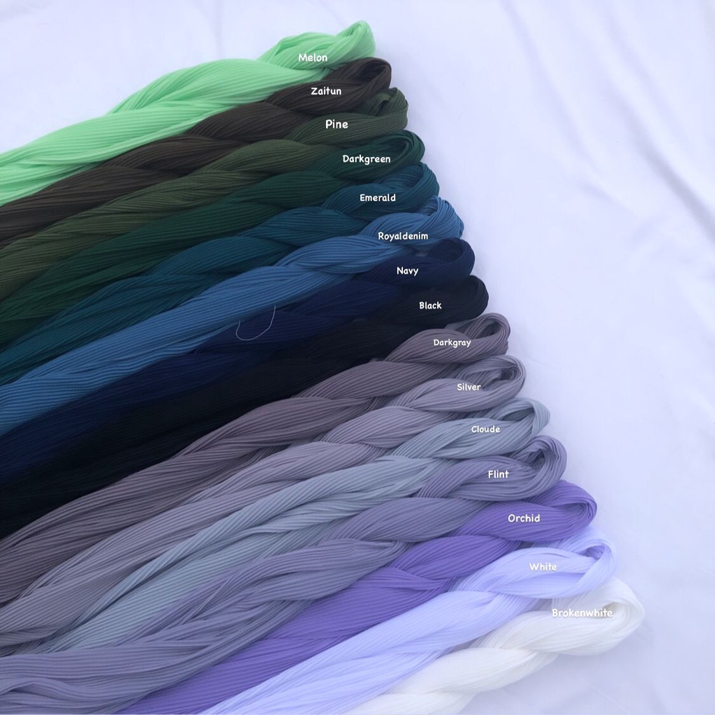 Nadiraa Hijab Selena Non Garis (pashmina plisket) part 1-1