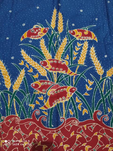 Batik Tulis motif khas kabupaten Seruyan kalimantan tengah / batik tulis khas kalimantan tengah