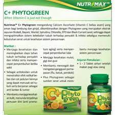 NUTRIMAX C+ C PLUS JUNIOR WITH PHYTOGREEN VITAMIN DAYA TAHAN