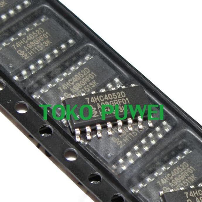 Jual 74Hc4052 74Hc4052D Hcf4052 Analog Multiplexer Demultiplexer Ic ...