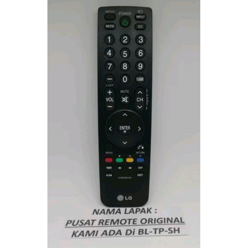 REMOTE REMOT TV LG LED LCD AKB696××× ORIGINAL ASLI