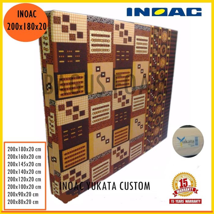 kasur busa custom yukata INOAC garansi 10 thn