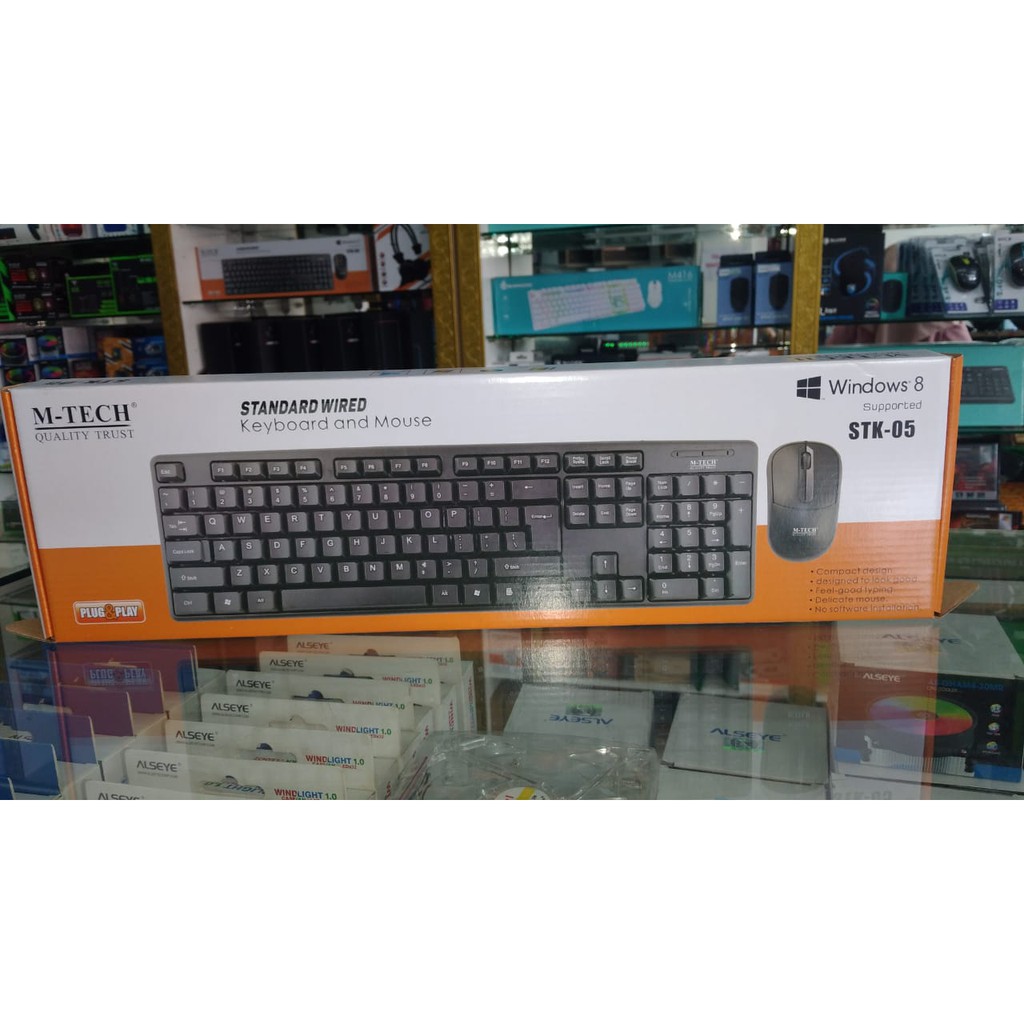 Keyboard Plus Mouse M-Tech STK-05