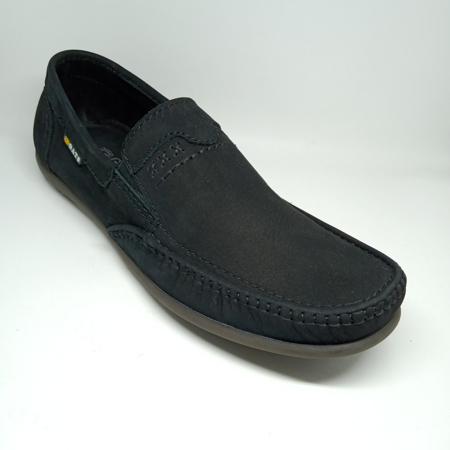 Sepatu Kasual Pria Sepatu Kulit Gats HK 0002 - Black