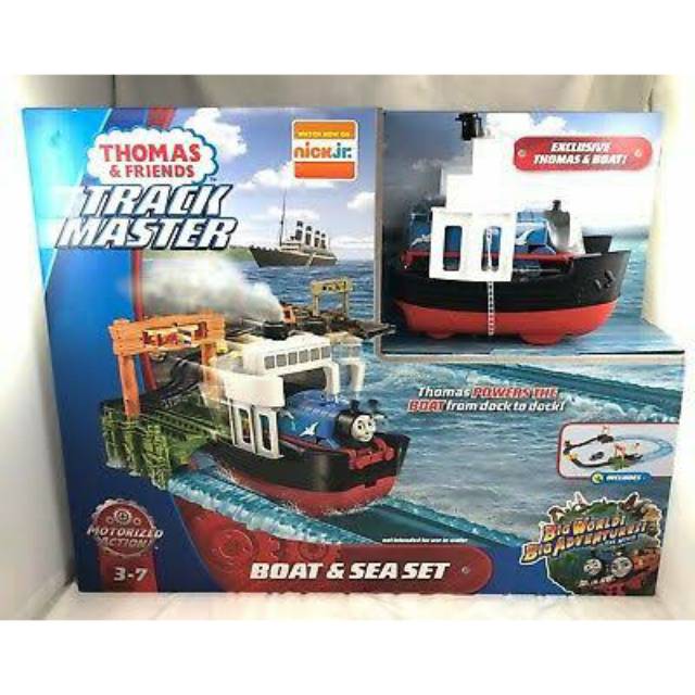 thomas trackmaster boat and sea set instructions