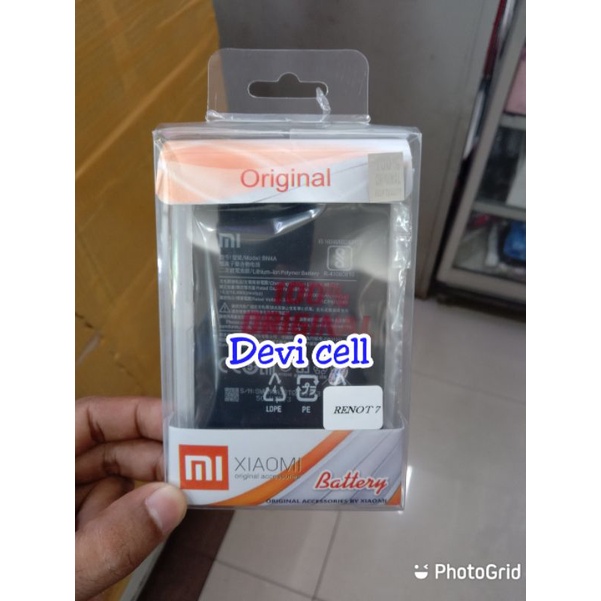 Baterai batrei Xiaomi redmi note 7 Bn4a original batre battre bateray Xiomi Redmi not 7 bn-4a ori