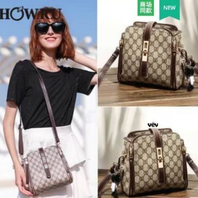 New TERBARU!! Tas Selempang SEXYROAD-GUCXXI Kunci Slot Puir Emas /tas selempang /tas handbag terbaru