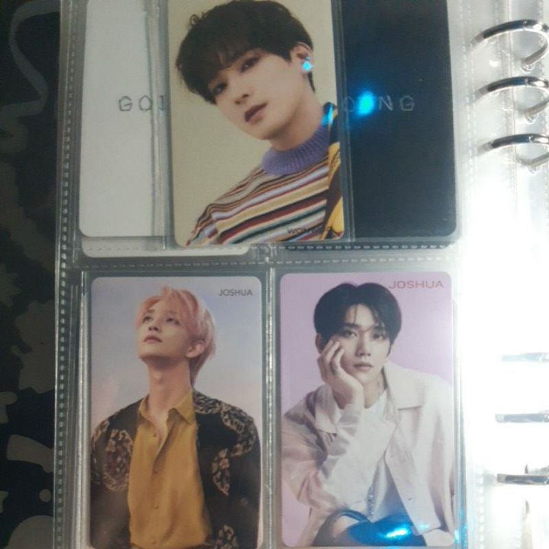 PHOTOCARD HMV 24H HITORIJANAI FALLIN FLOWER WONWOO JOSHUA