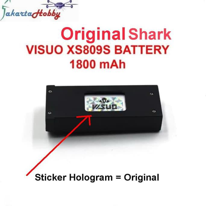 Batteray Battery Baterai Batre Drone Visuo Battle Shark Visuo Shark