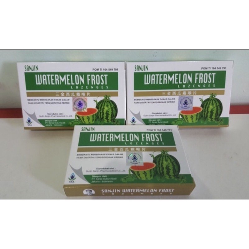 

sanjin watermelon frost lozenges