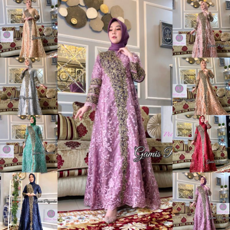 KEBAYA ORIGINAL//KEBAYA MODERN//PRIYANKA DRESS//BAJU PESTA//BAJU WISUDA//SERAGAMAN KELUARGA//By Pelangi Jaya