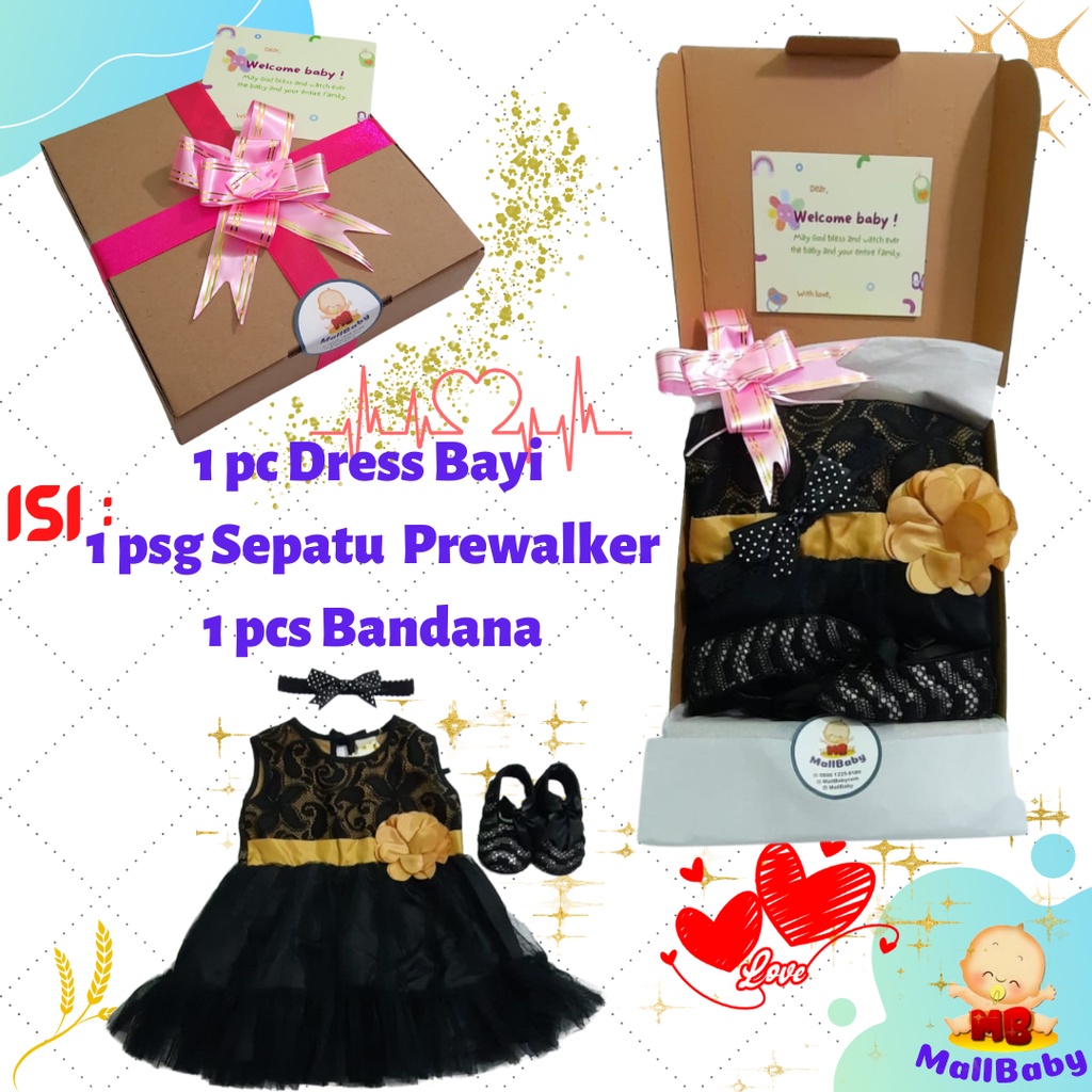 Kado Bayi Cewek Hampers Baby Girl Gift Set Premium