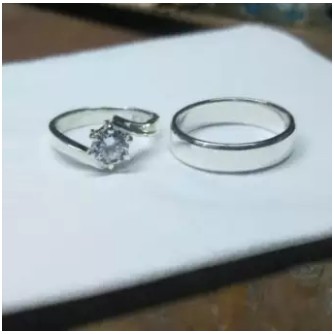 Cincin Kawin Couple / Cincin Tunangan / Cincin Kawin CINCIN ISLAMI TERBARU