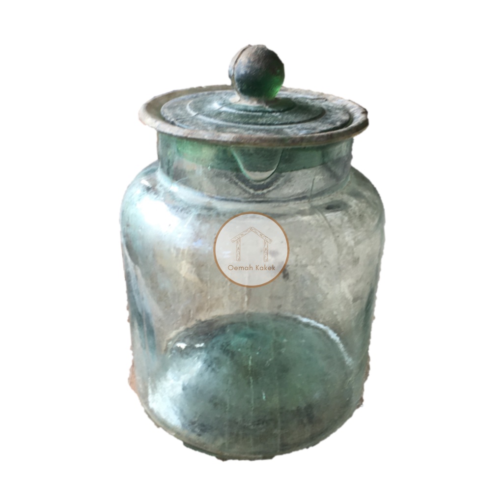 Lodong Toples Kaca Jadul Barang Antik