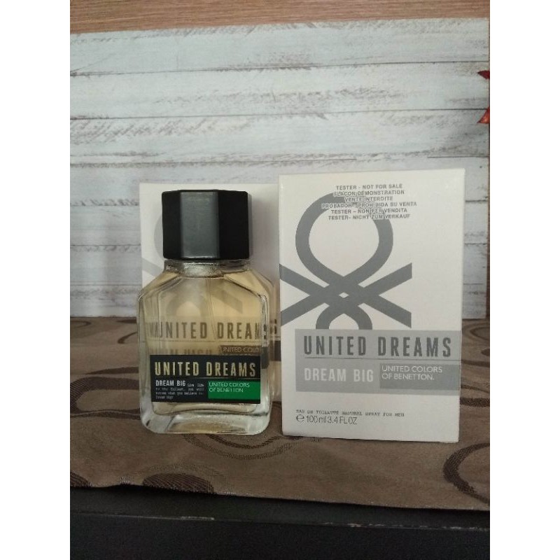 Benetton United dream Big for man EDT 100ml tester