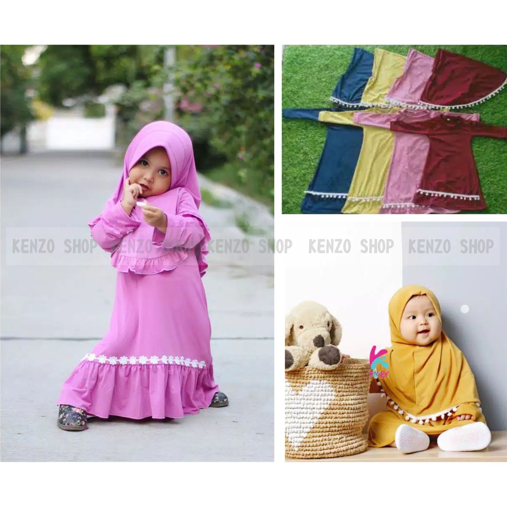 GAMIS ANAK RENDA USIA 3 BULAN - 6 TAHUN TERLARIS