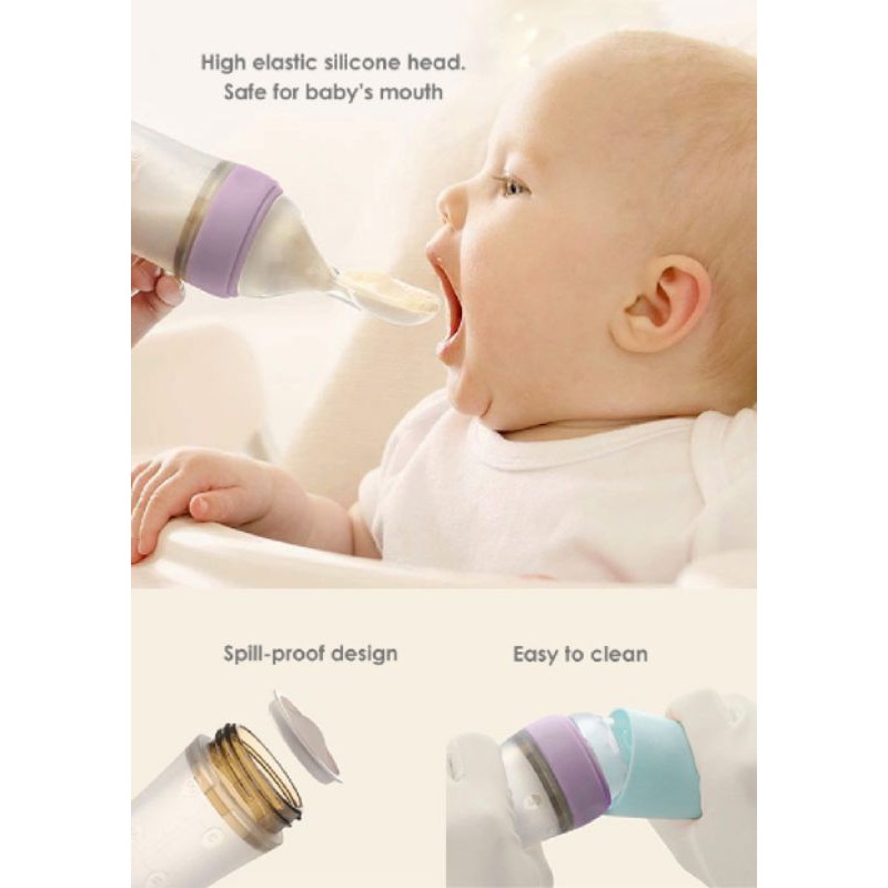 Babyqlo Silicone spoon feeder