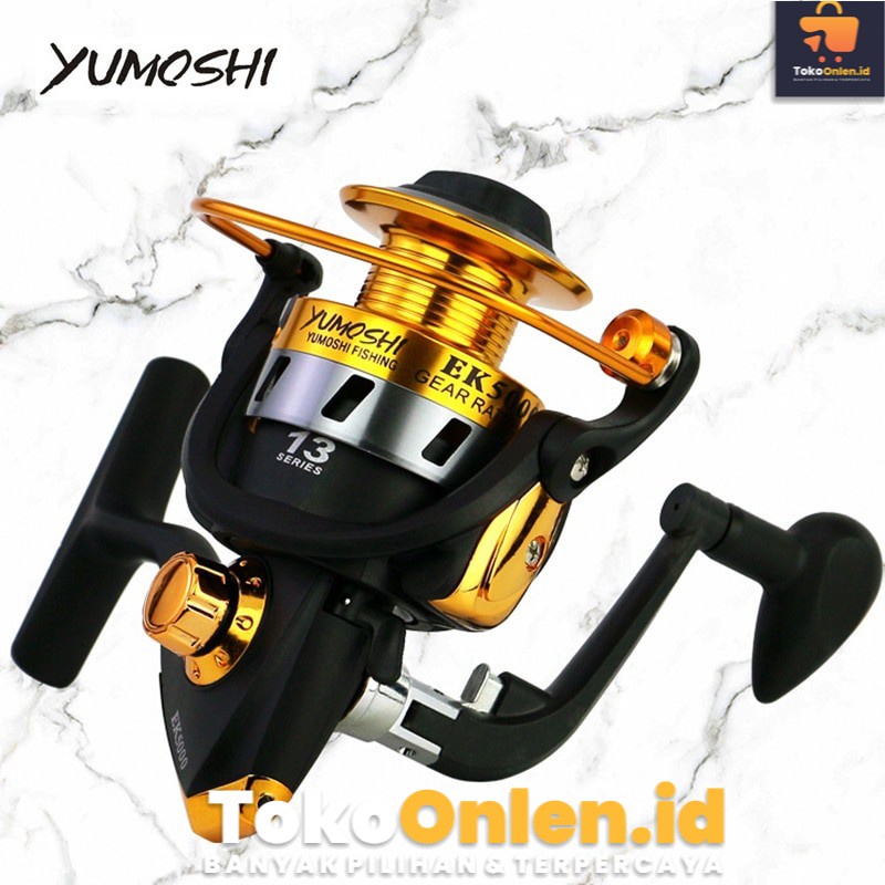 YUMOSHI EK3000 EK4000 EK5000 Reel Pancing Spinning 12 Ball Bearing