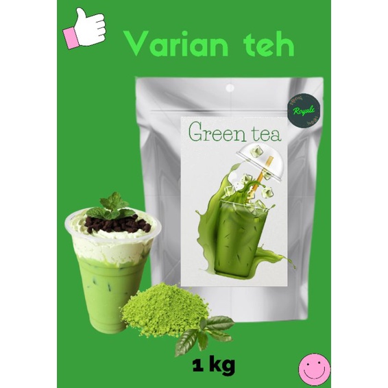 BUBUK MINUMAN RASA VARIANT TEH 1 KG/BUBUK MINUMAN INSTANT KEKINIAN/BUBUK MINUMAN ANEKA RASA