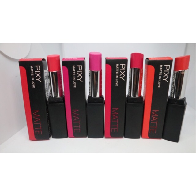 Pixy matte in love lipstik / lipstik pixy matte in love