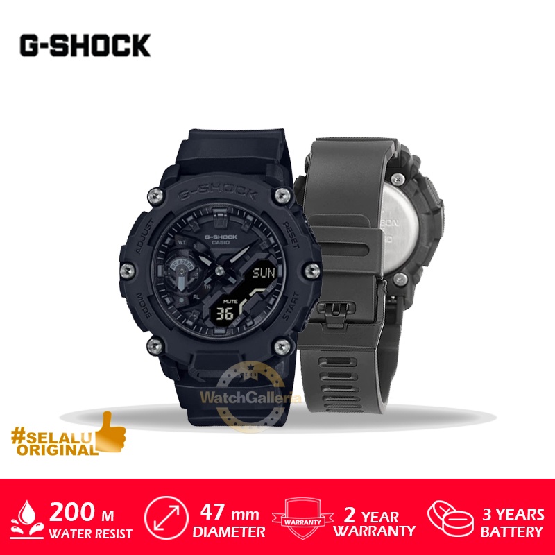 Jam Tangan Casio G-Shock GA-2200BB-1A / GA-2200BB / GA-2200BB-1