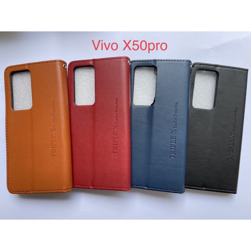 Leather Wallet Flip New Vivo X50Pro