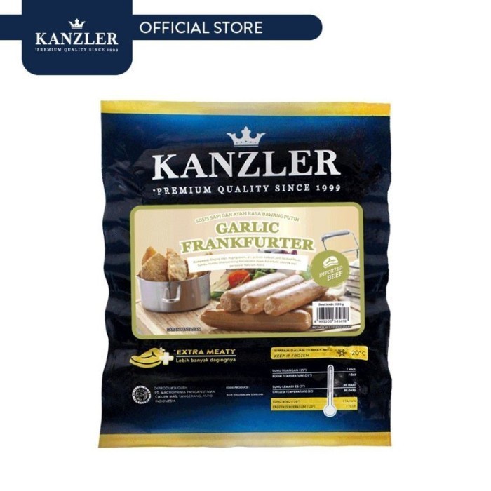 

Kanzler Garlic Frank 300 gram