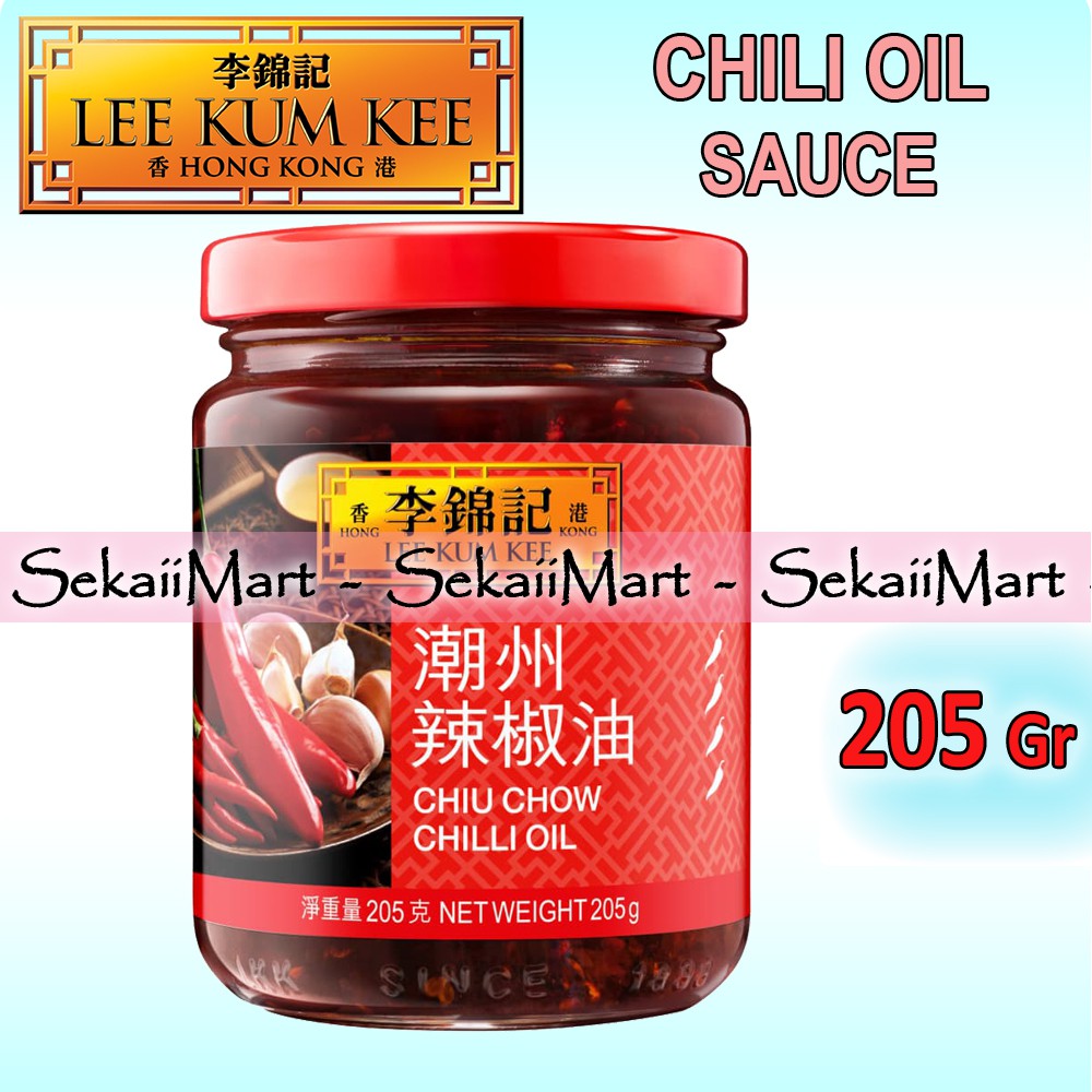 

LEE KUM KEE Chili Oil Chiu Chow Sauce 200g - LKK Chilli Oil ChiuChow Saus Cabai Minyak Cabe